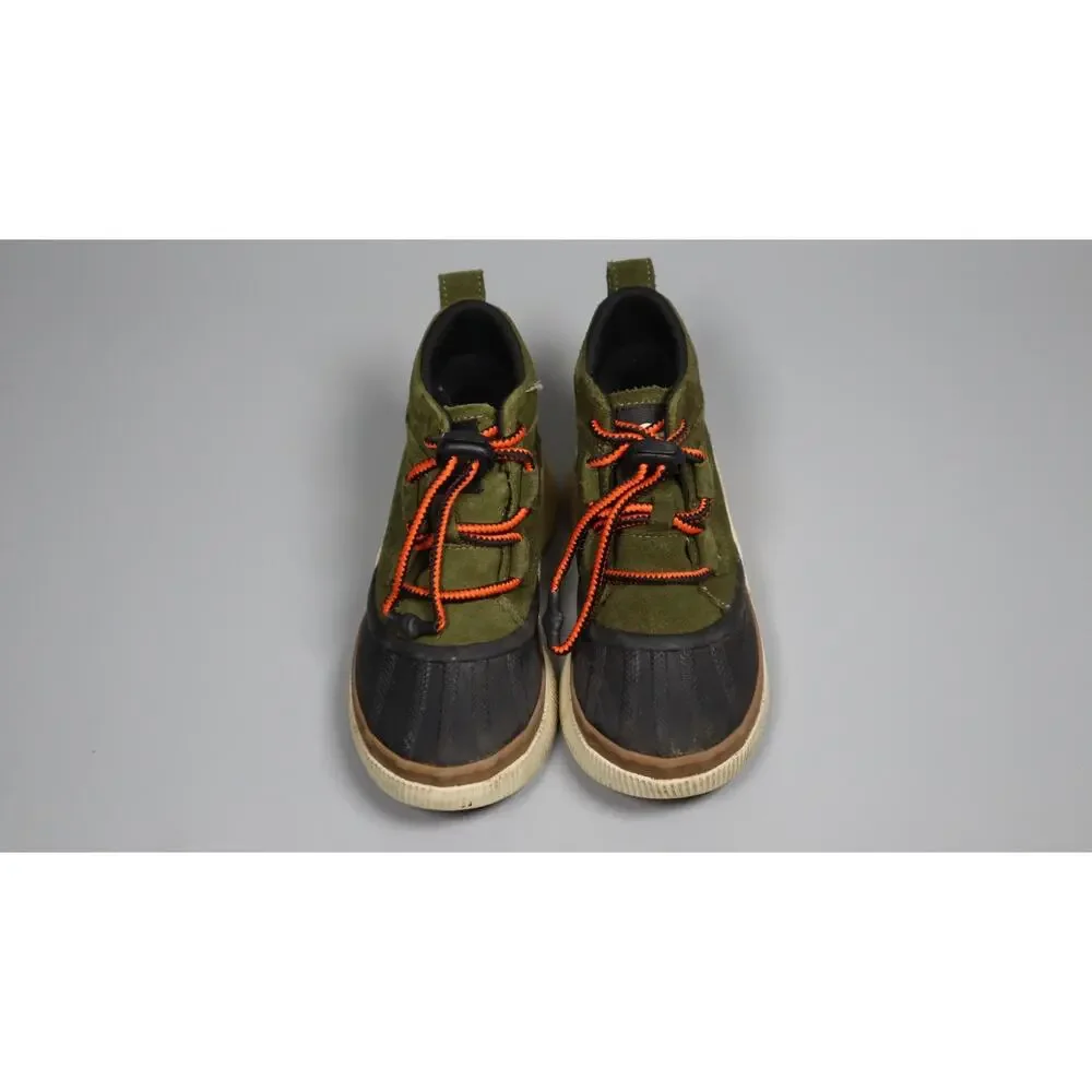 Sorel unisex-child Out N About IV Classic Waterproof Utility Green/Black Size 1